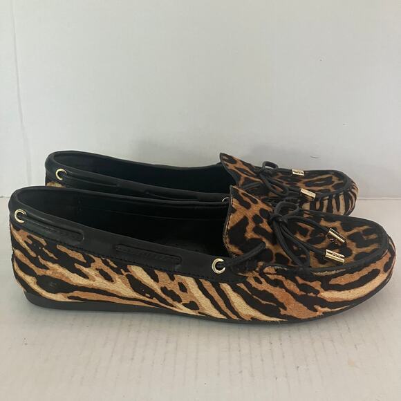Michael Kors Women’s Cheetah Print Loafer Size 8.5 - New - Picture 5 of 10